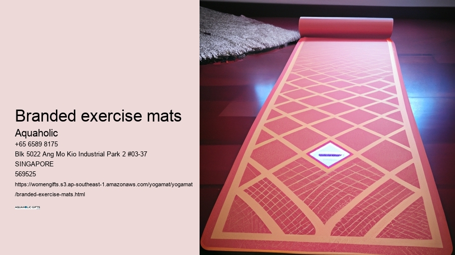 branded exercise mats